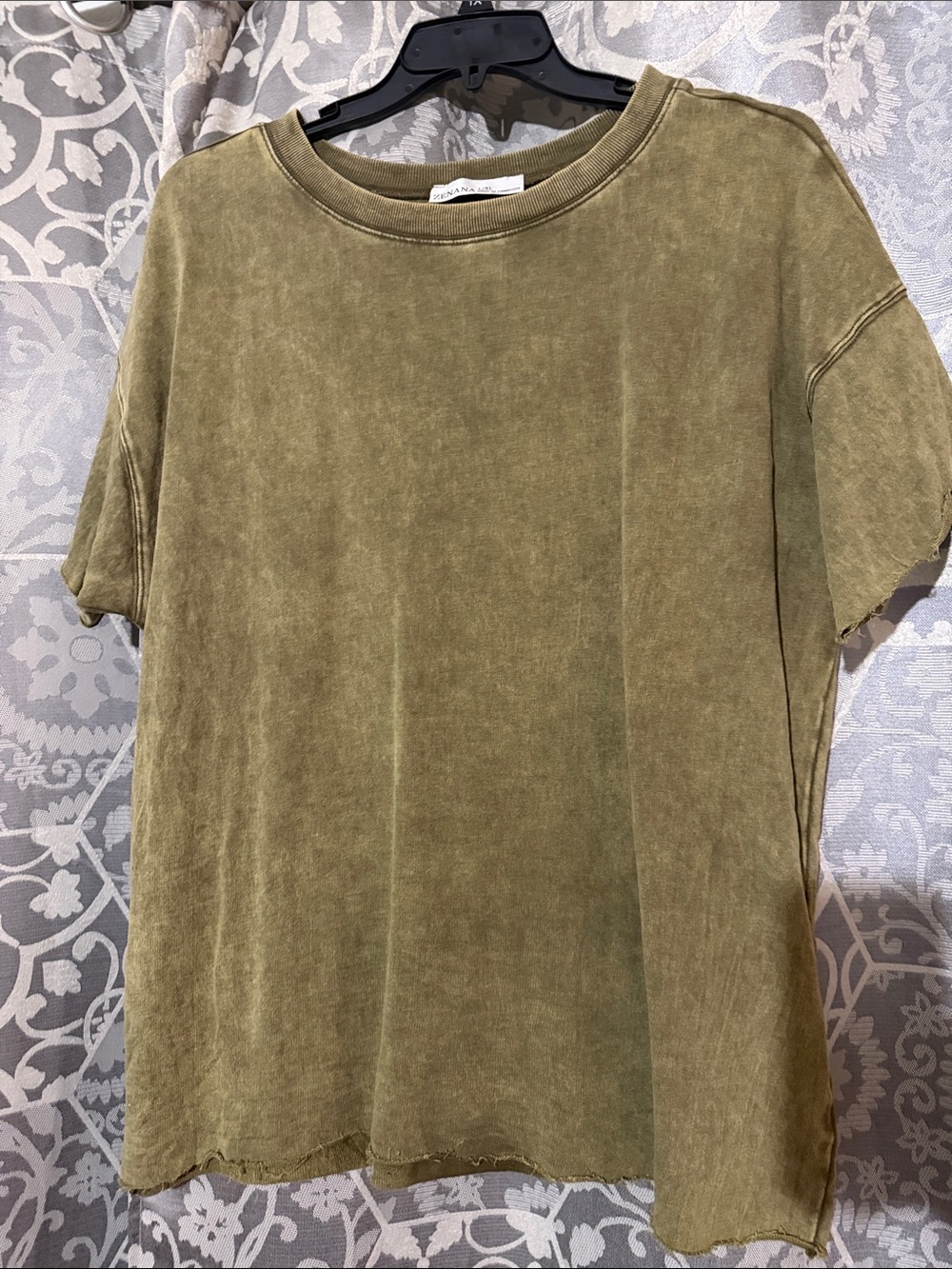 Vintage-Wash ash mocha Women's Tee